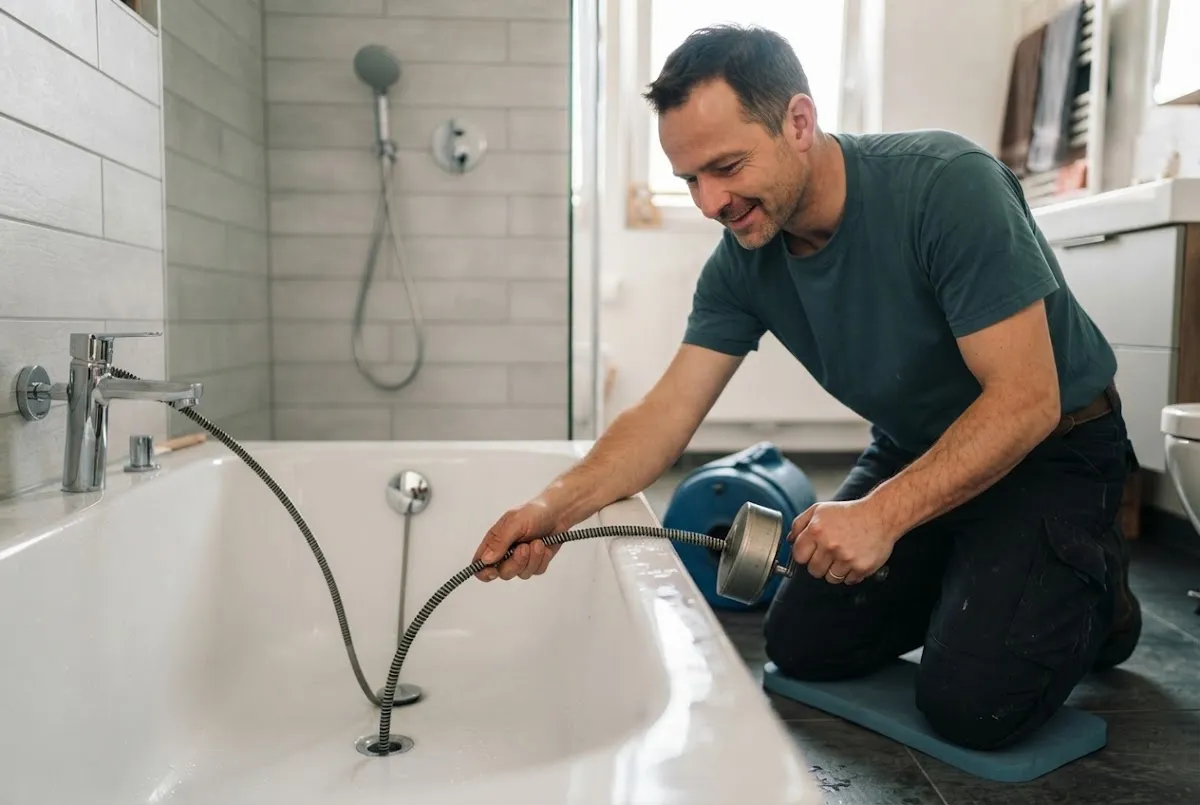 Badewanne / Dusche verstopft: Leistung von Abfluss-Verstopft-Sofort