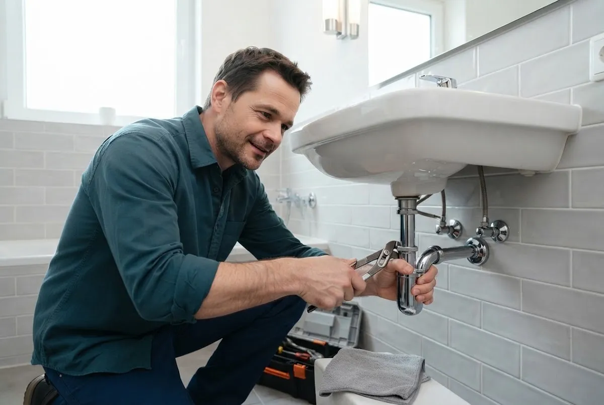 Waschbecken verstopft: Leistung von Abfluss-Verstopft-Sofort