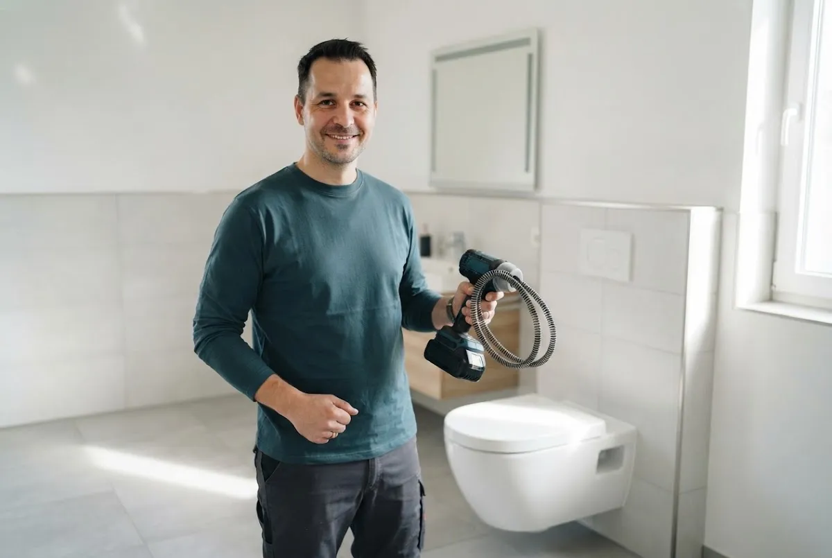 Toilette verstopft: Leistung von Abfluss-Verstopft-Sofort